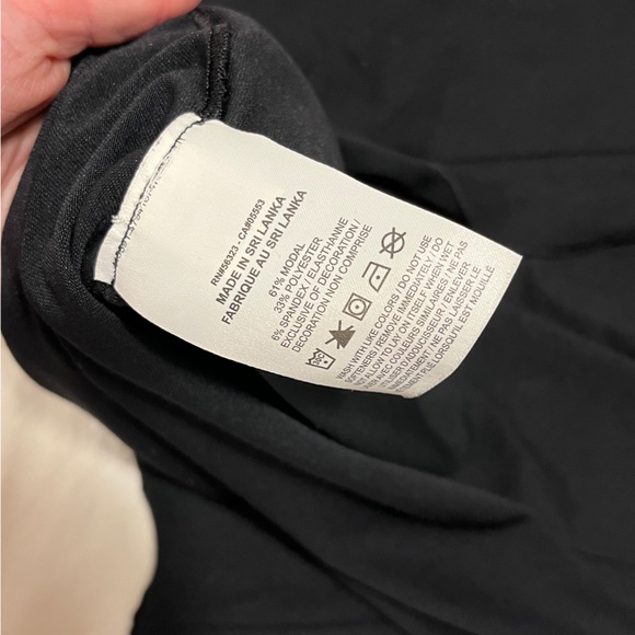 Nike Dri-Fit button up top, black - Picture 4 of 4